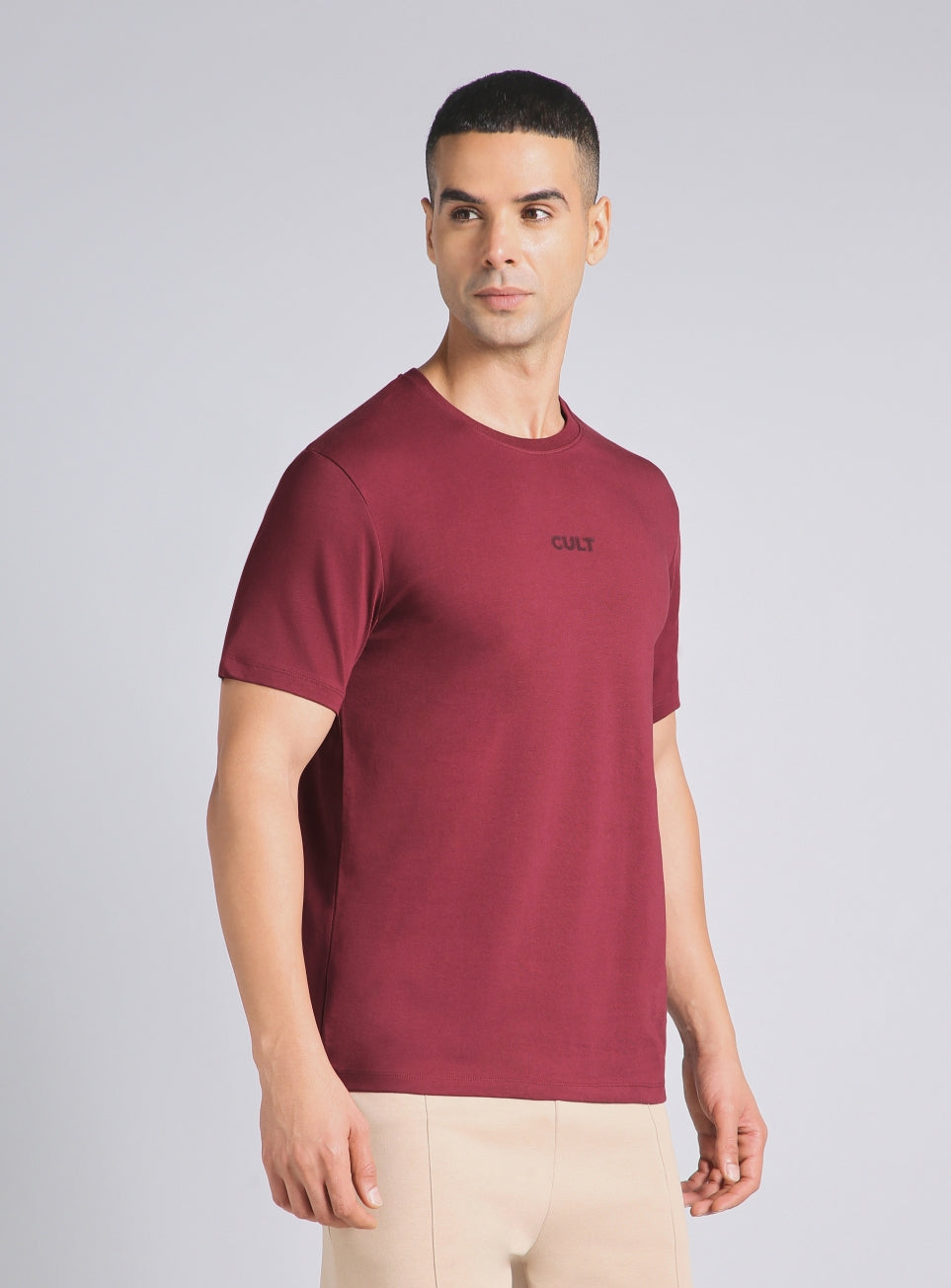 Men's Maroon Soft Form Classic T-shirt