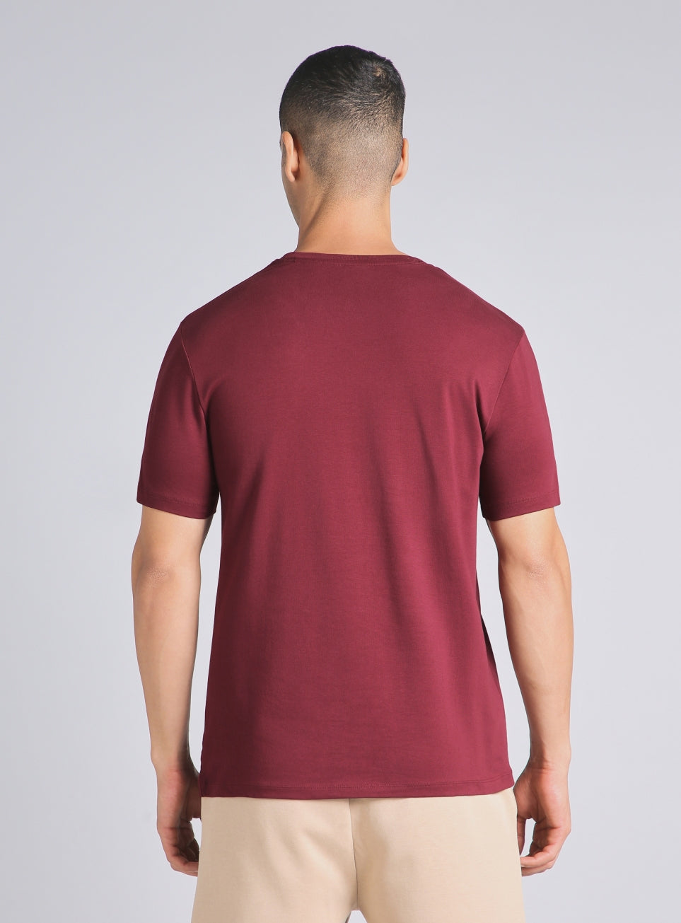Men's Maroon Soft Form Classic T-shirt