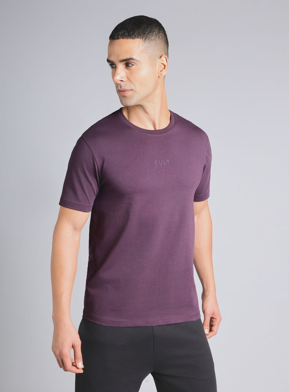 Men's Wine Soft Form Classic T-shirt