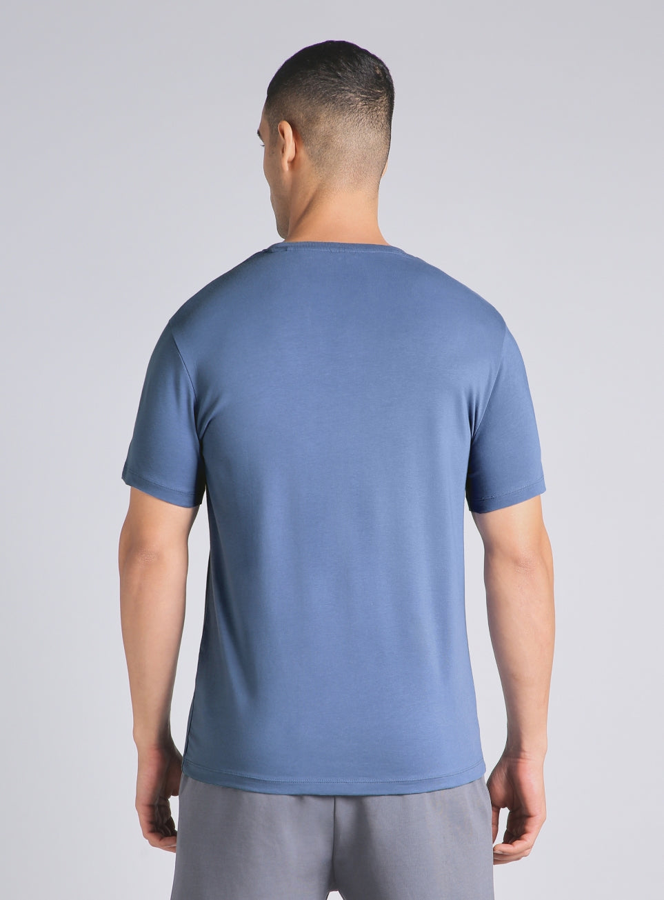 Men's Blue Soft Form Classic T-shirt