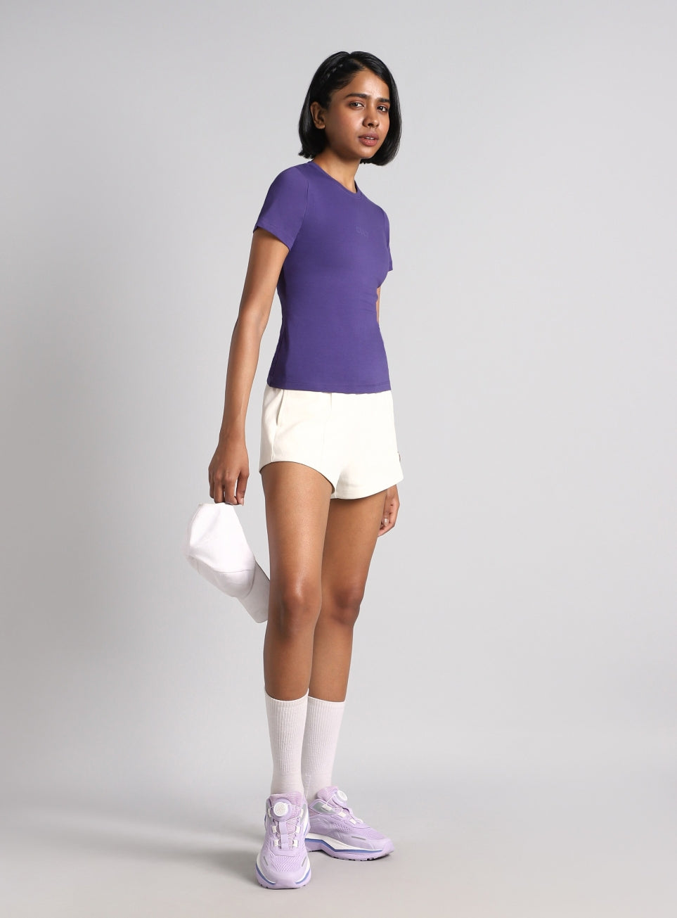 Women's Purple Soft Form Snug T-shirt