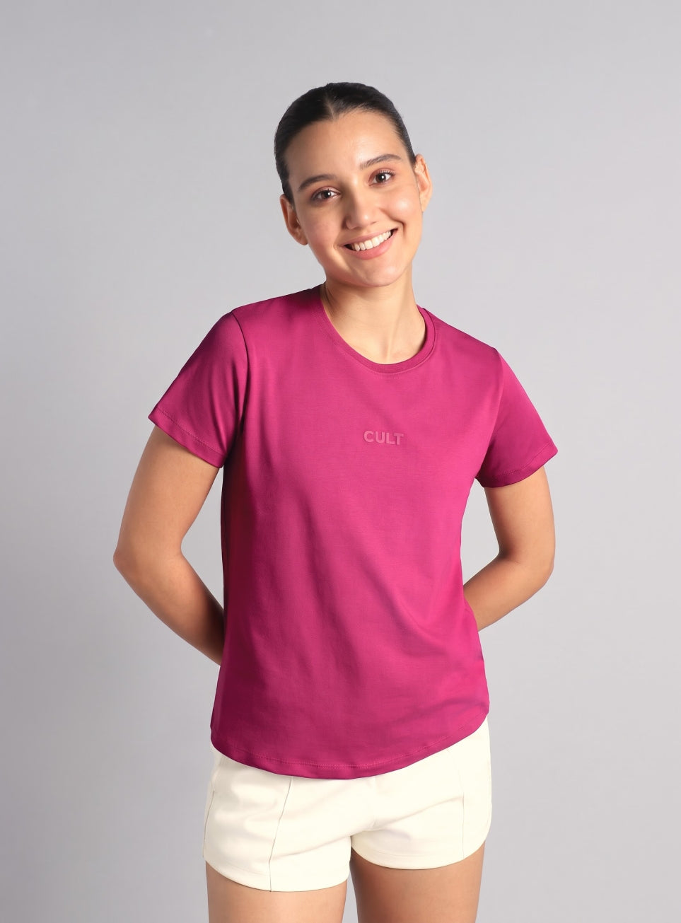 Women's Pink Soft Form Classic T-shirt