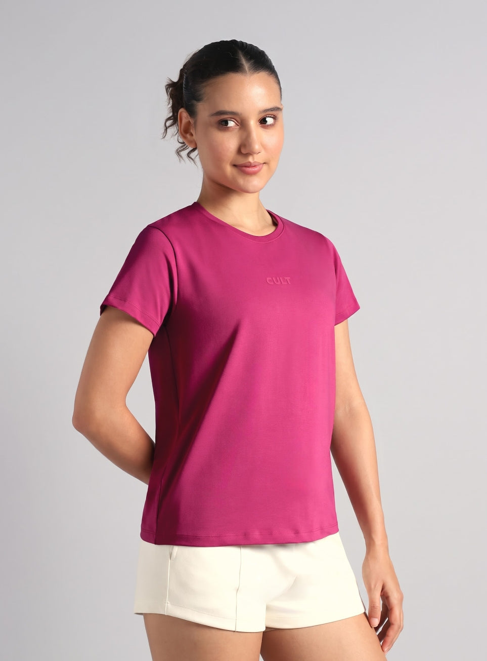 Women's Pink Soft Form Classic T-shirt