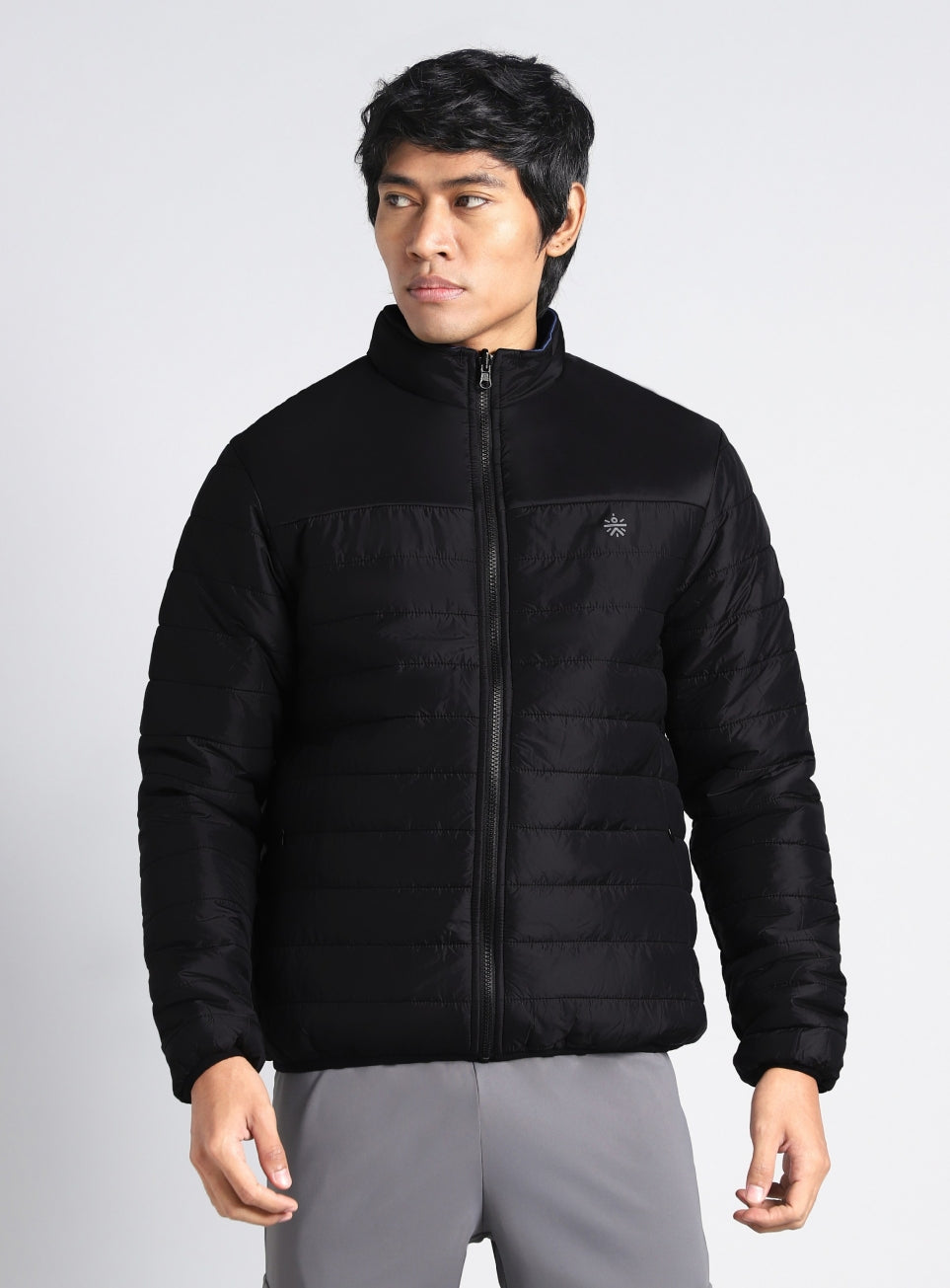Men's Multicolor Performance Reversible Puffer Jacket