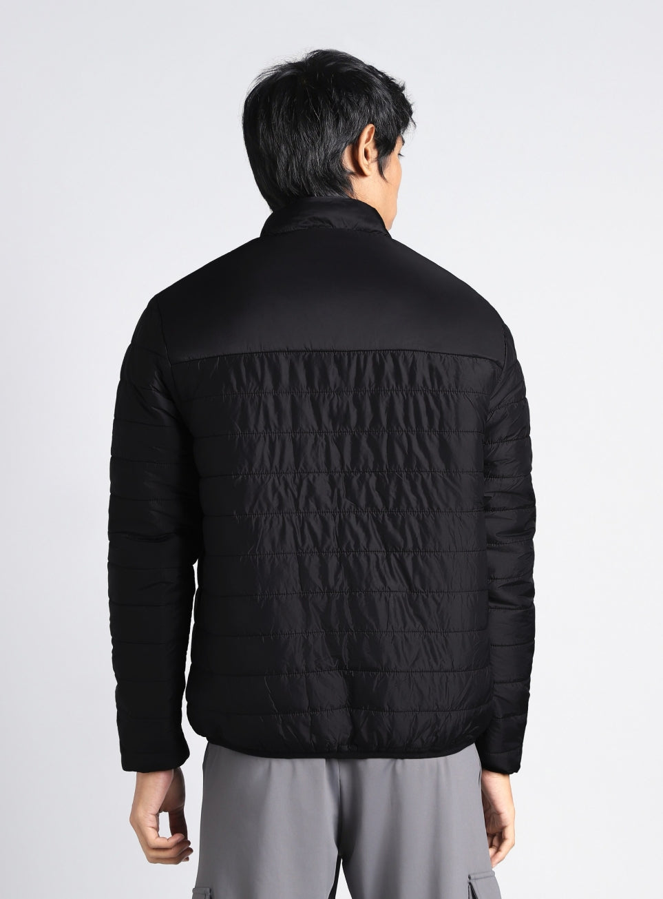 Men's Multicolor Performance Reversible Puffer Jacket