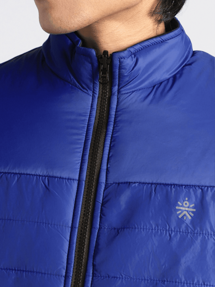 Men's Multicolor Performance Reversible Puffer Jacket
