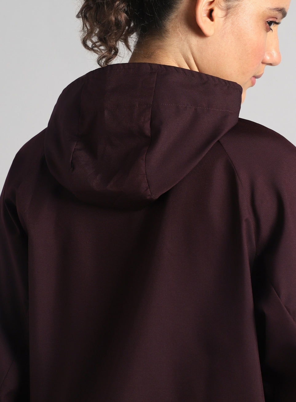 Women's Wine Daily Run Packable Windcheater