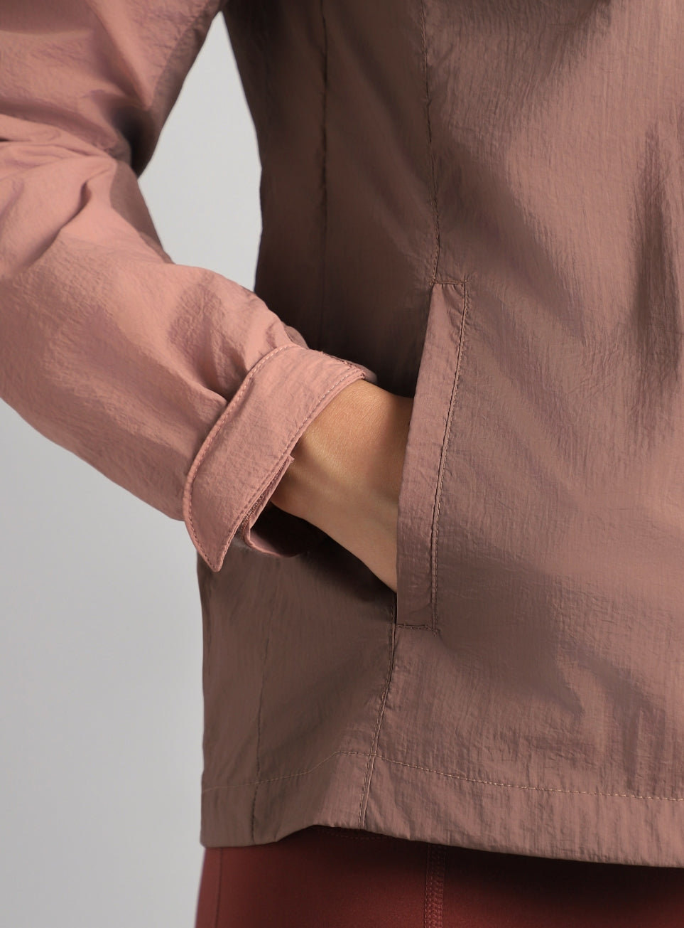 Women's Running Packable Hoodie Windcheater Jacket