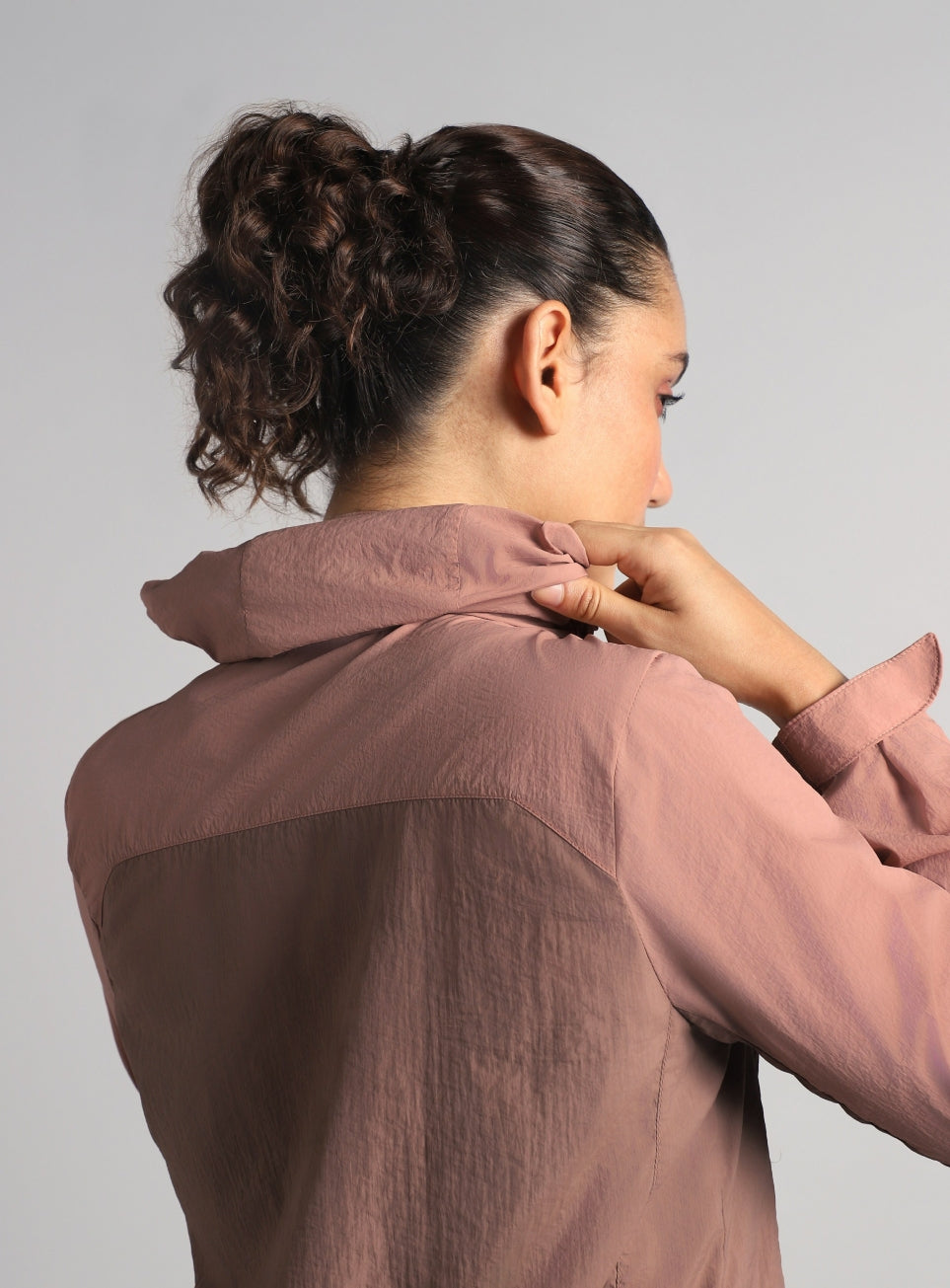 Women's Running Packable Hoodie Windcheater Jacket