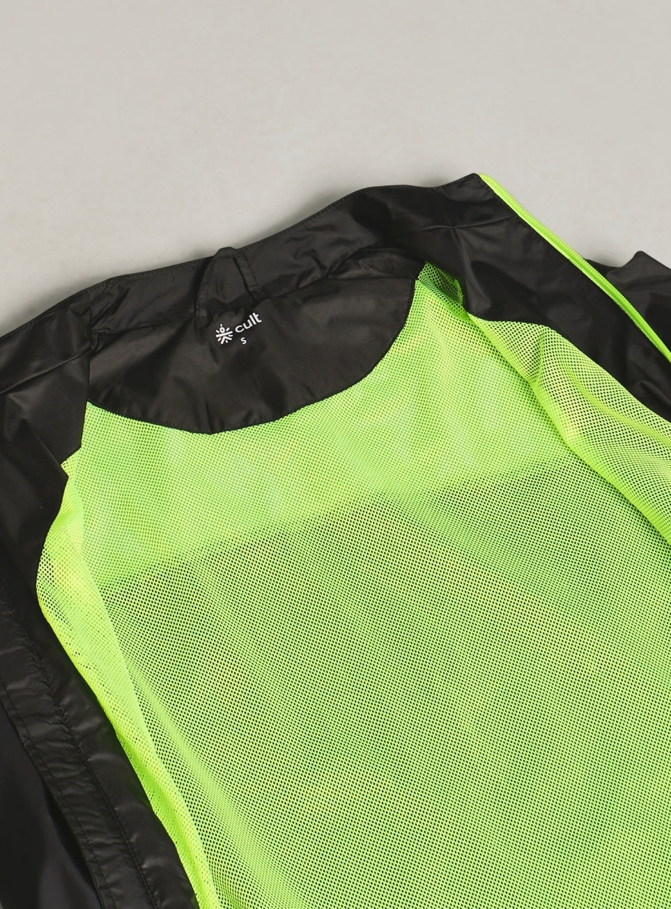 Women's Black Night Run Running Jacket