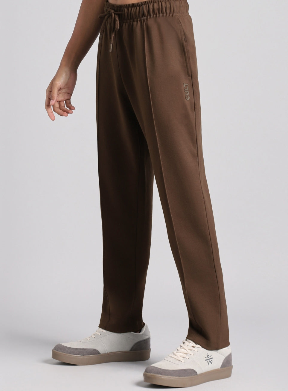 Men's Brown Ultra Luxe Tailored Trackpants