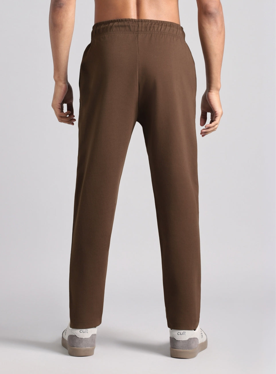 Men's Brown Ultra Luxe Tailored Trackpants