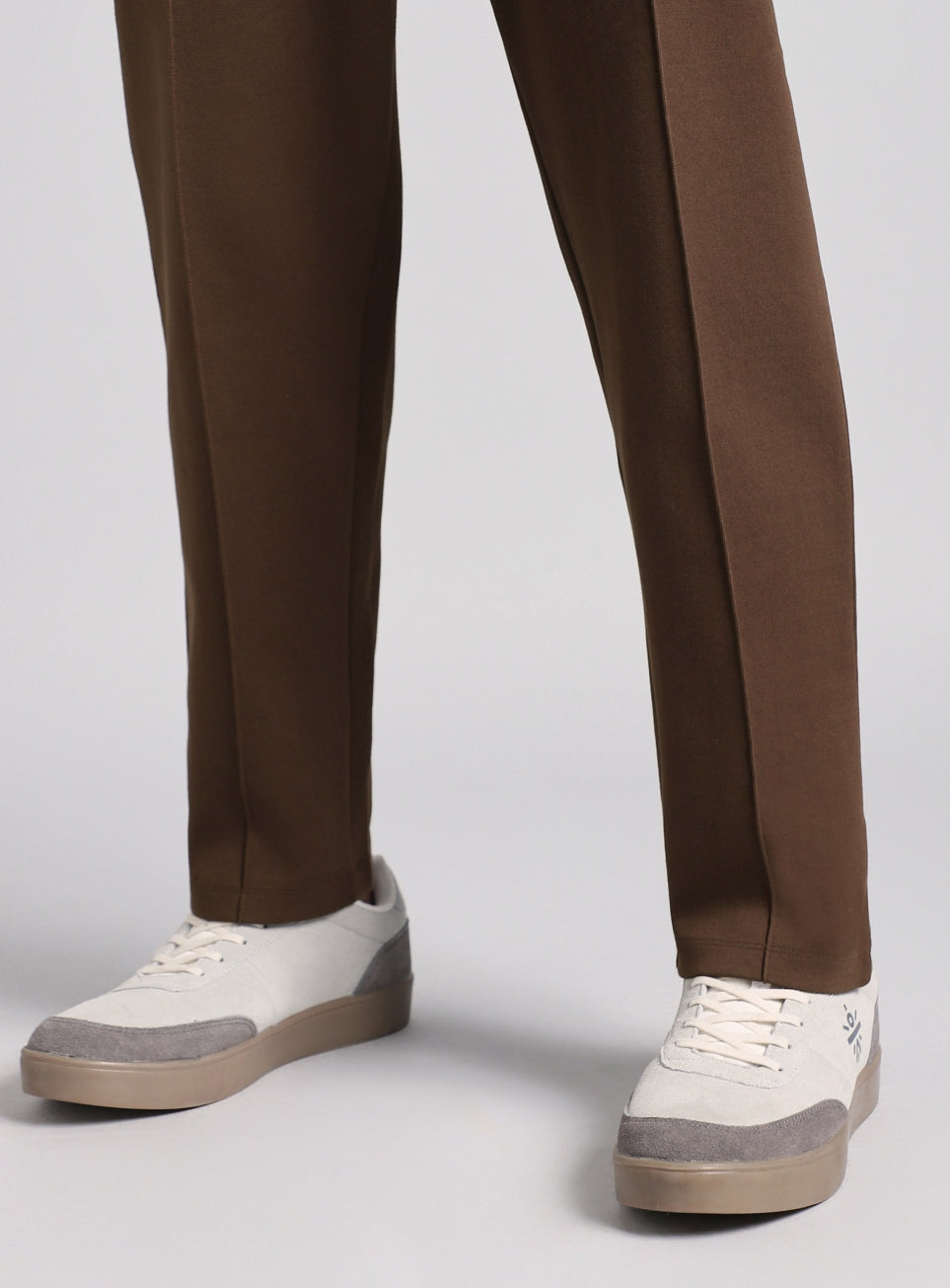Men's Brown Ultra Luxe Tailored Trackpants