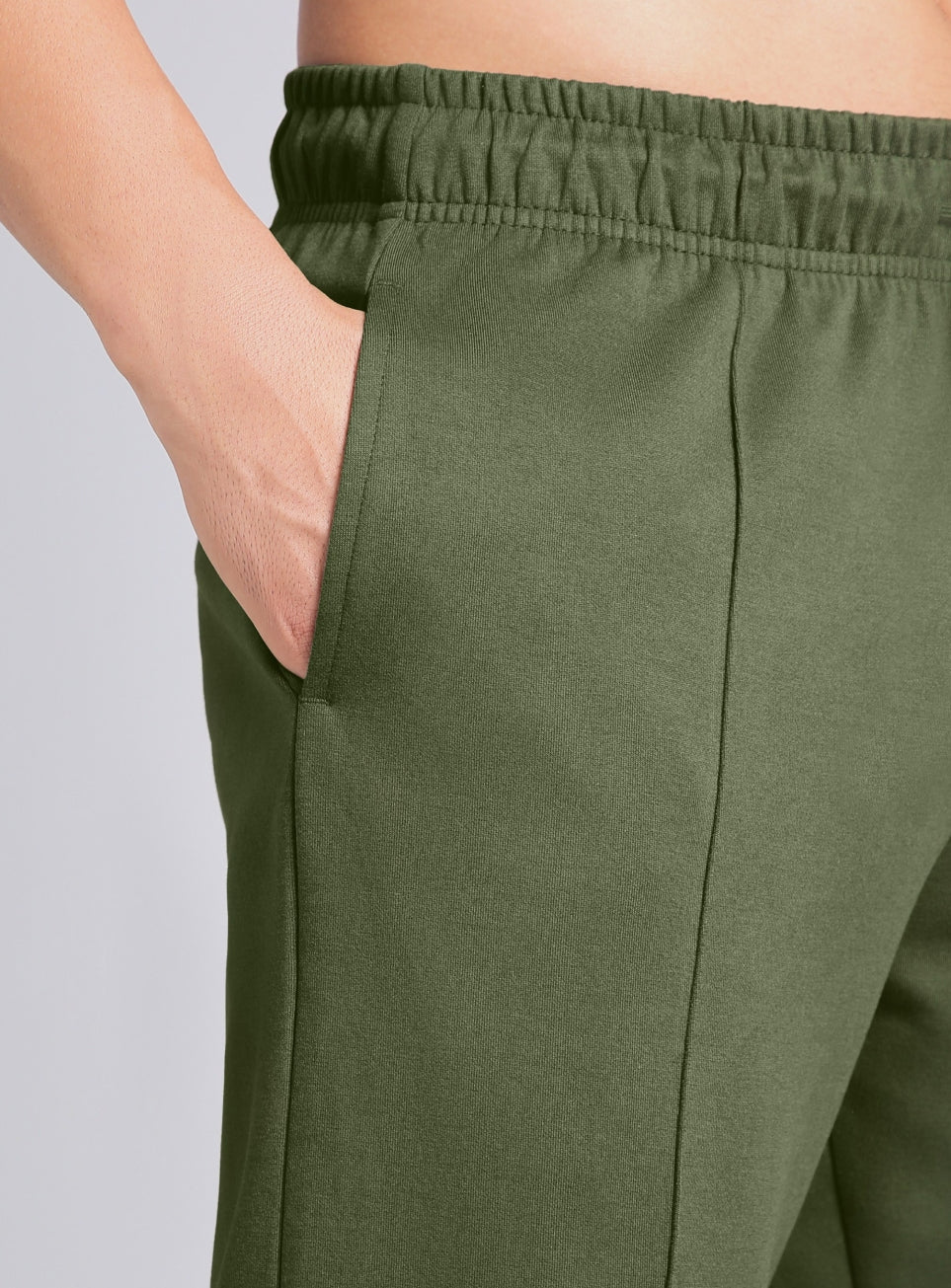 Men's Green Ultra Luxe Tailored Trackpants