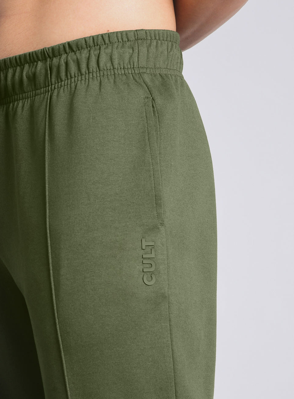 Men's Green Ultra Luxe Tailored Trackpants