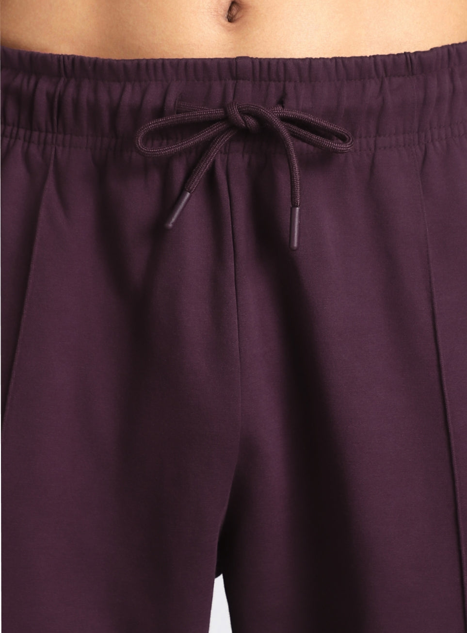 Men's Wine Ultra Luxe Tailored Trackpants