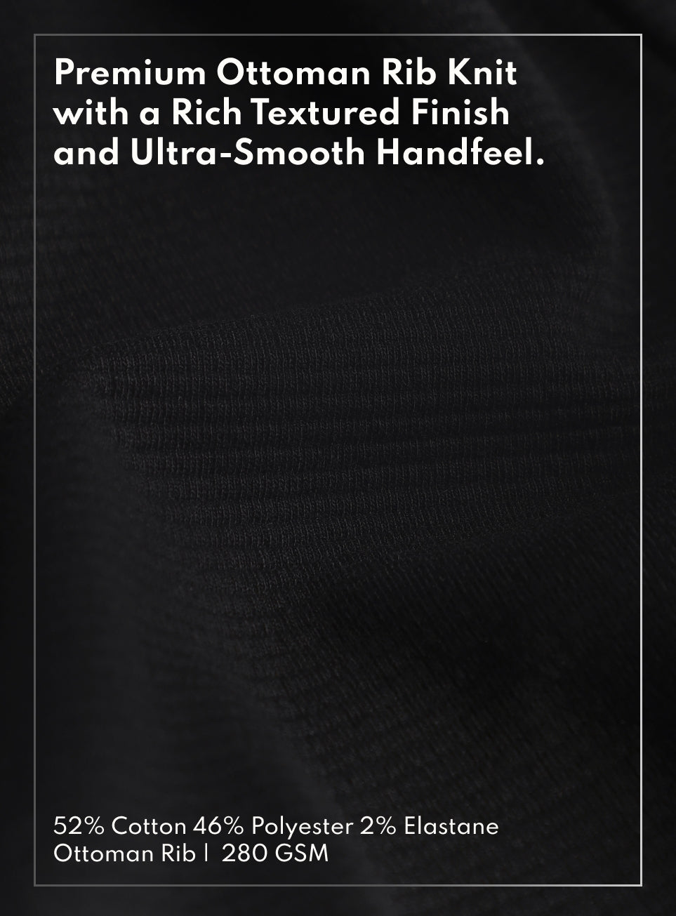 Men's Black Luxe Form Classic Trackpants