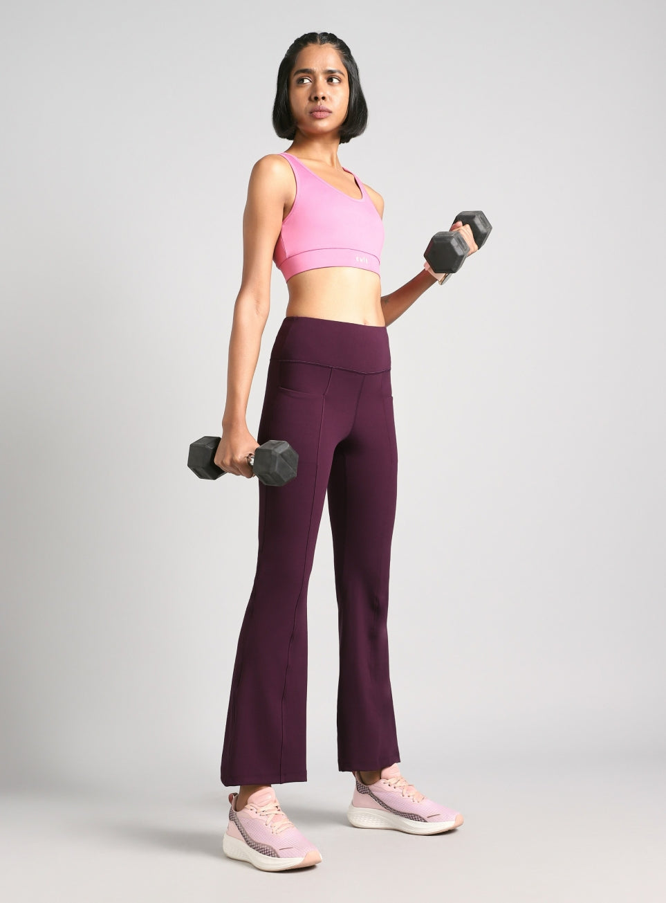 Women's Purple All Format Training COMFlex Flare Pants