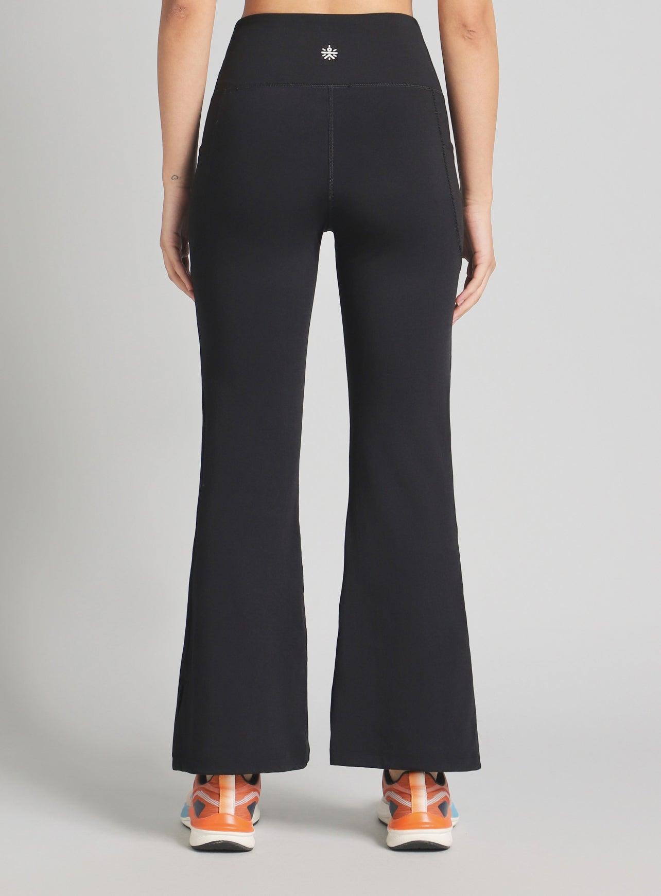 Women's Black Sculpted Training COMFlex Flare Pants