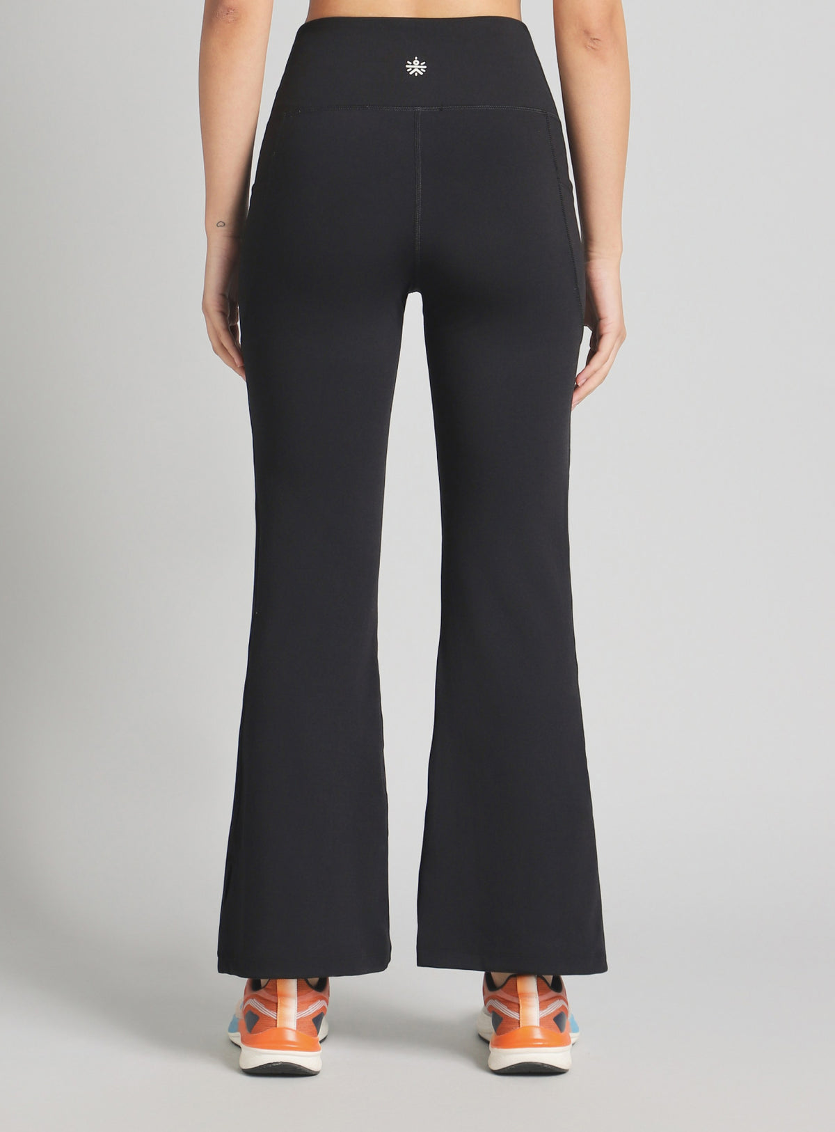 Women's Black Sculpted Training COMFlex Flare Pants