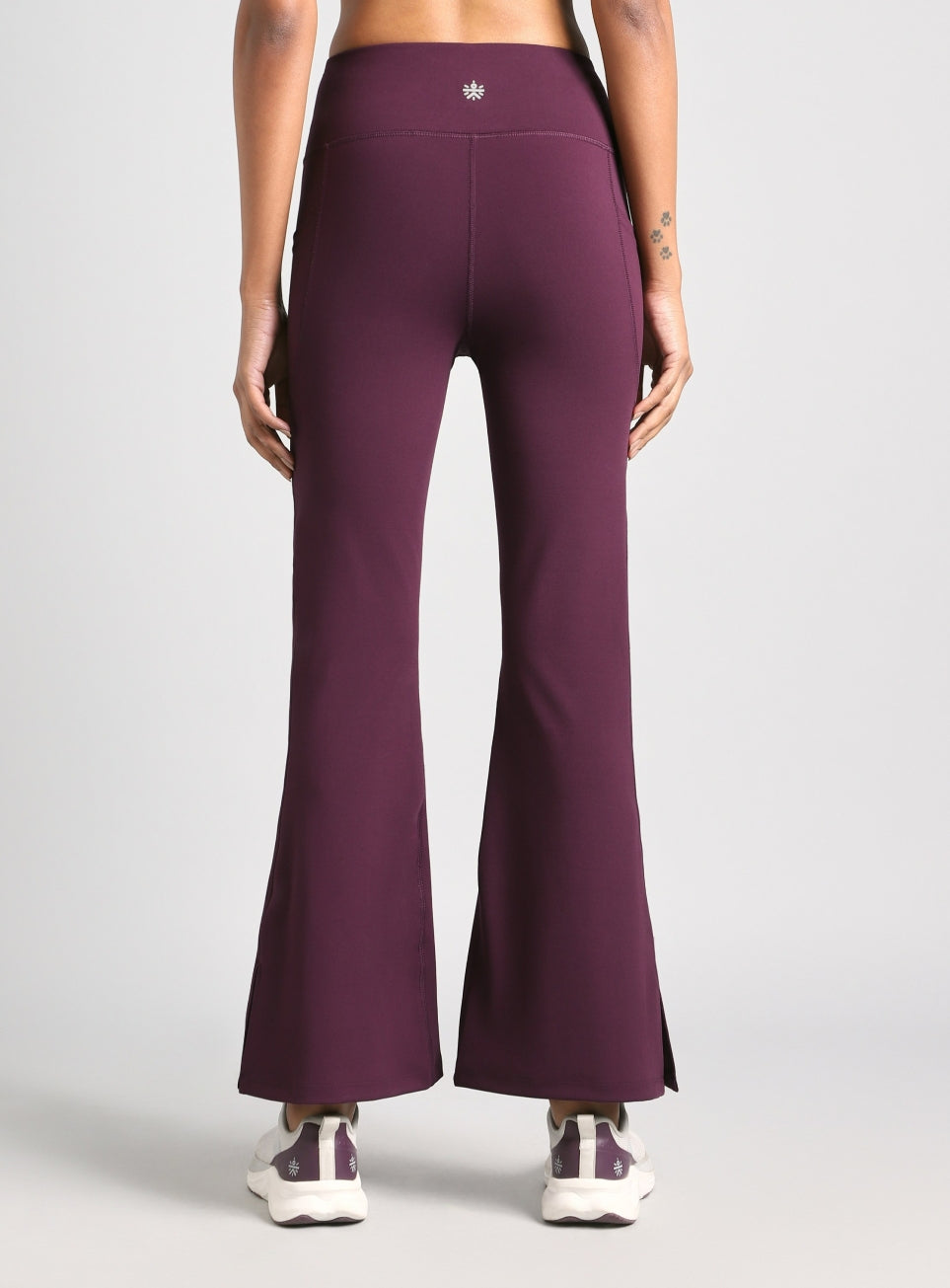 Women's Wine Sculpted Training COMFlex Flare Pants