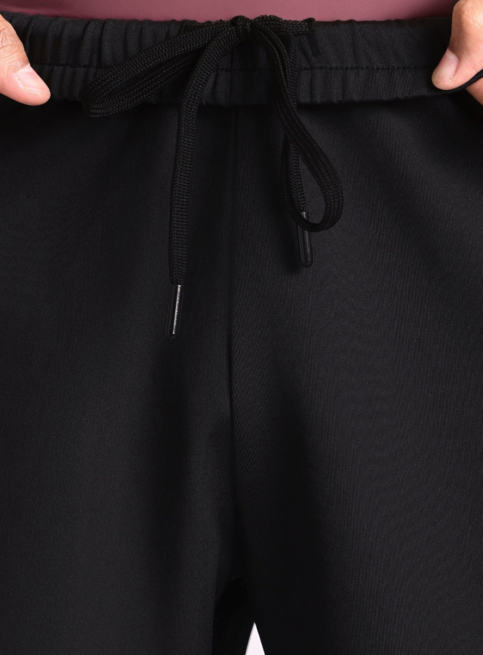 Men's Black Cult Run Club Plus Size Shorts