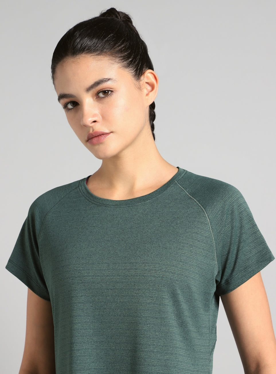 Women's Green Flow HIIT Top