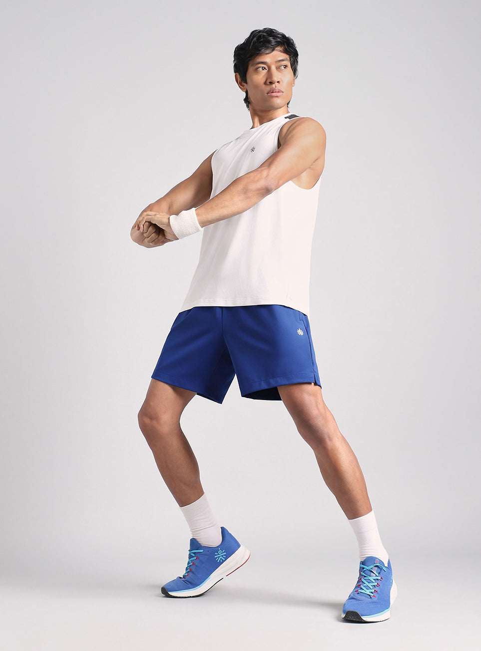 Men's Navy Flex Training Shorts