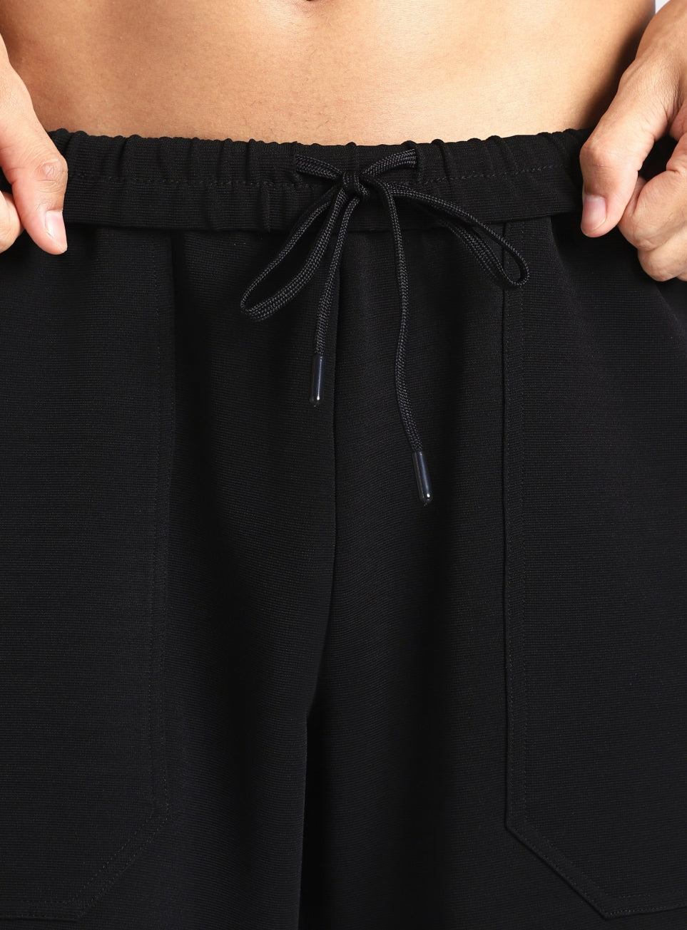 Men's Black Train in Utility Shorts