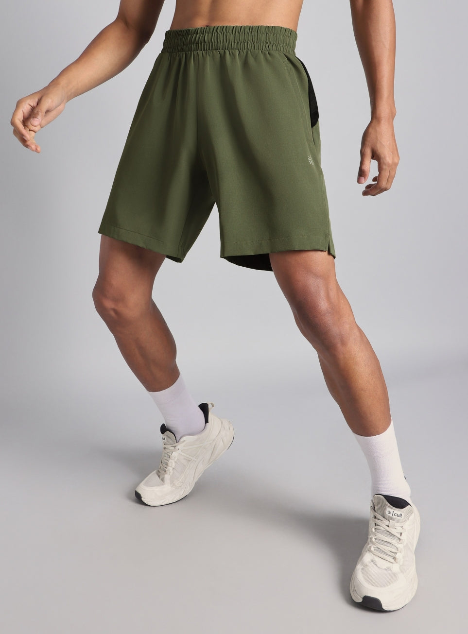 Men's Green Ultra Run Speed Shorts