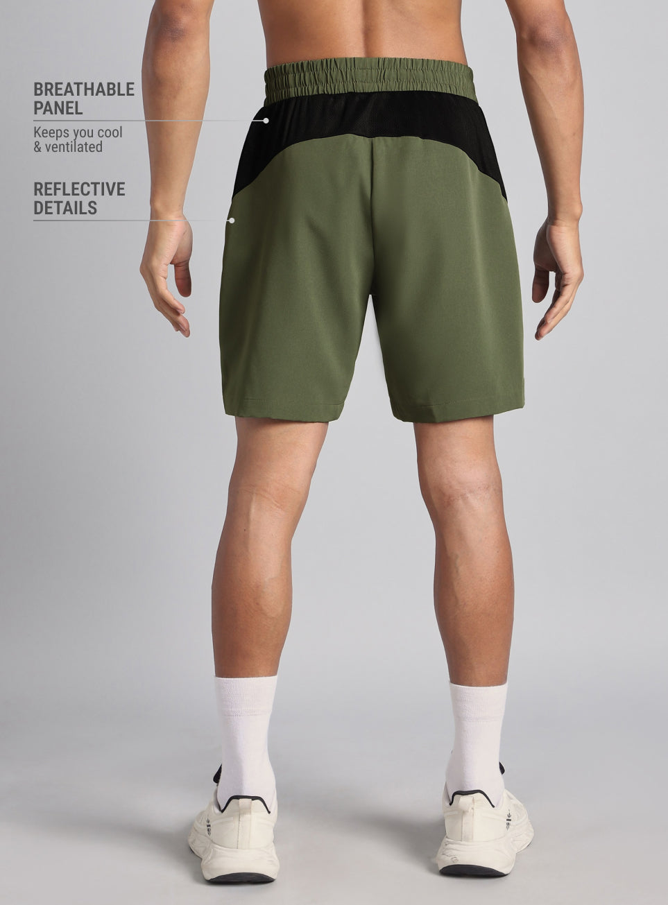 Men's Green Ultra Run Speed Shorts