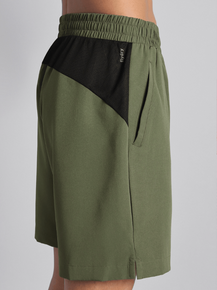 Men's Green Ultra Run Speed Shorts