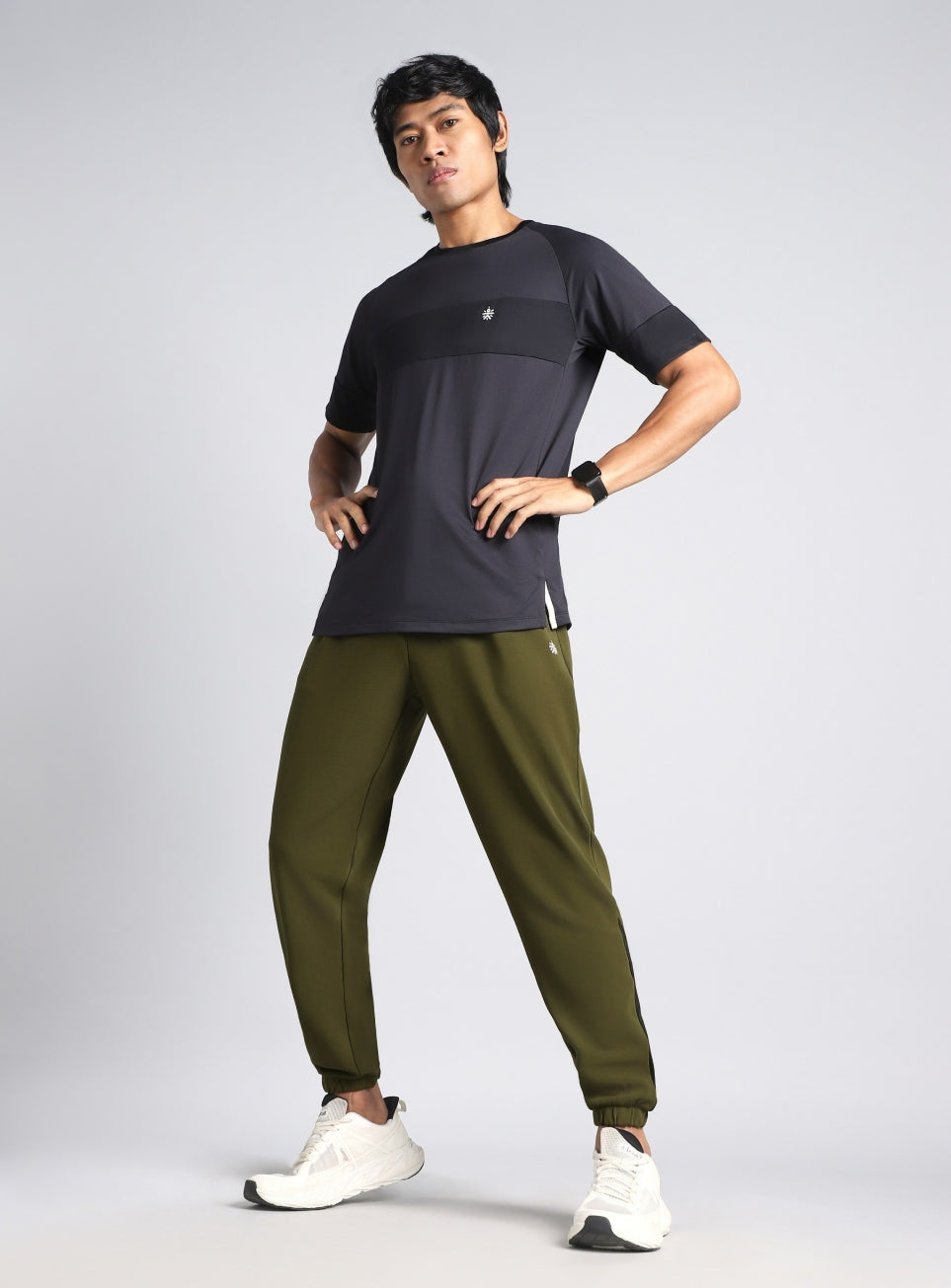 Men's Olive Train in Utility Joggers