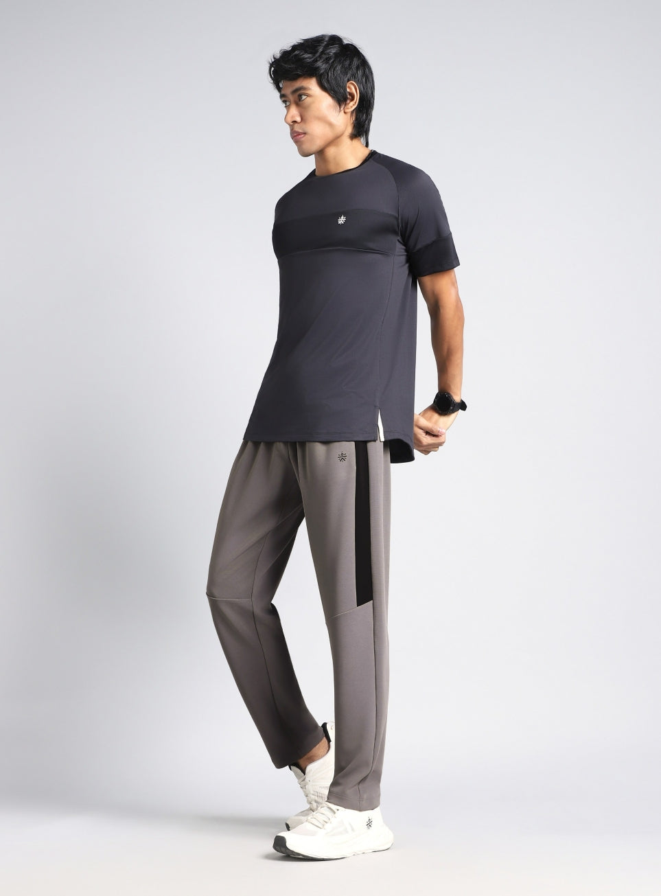Men's Grey Flex Training Trackpant