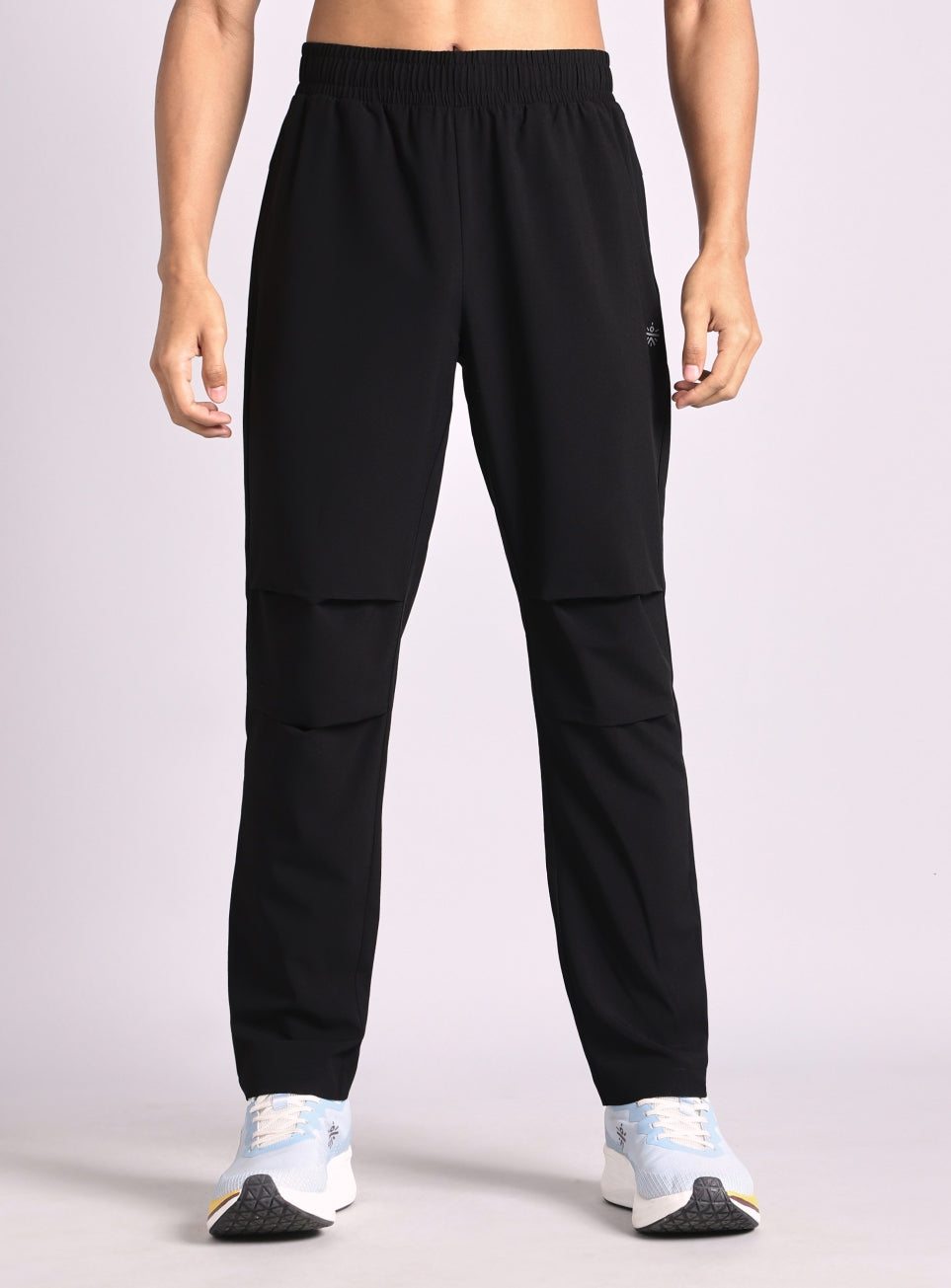 Men's Black Run Essential Track Pant