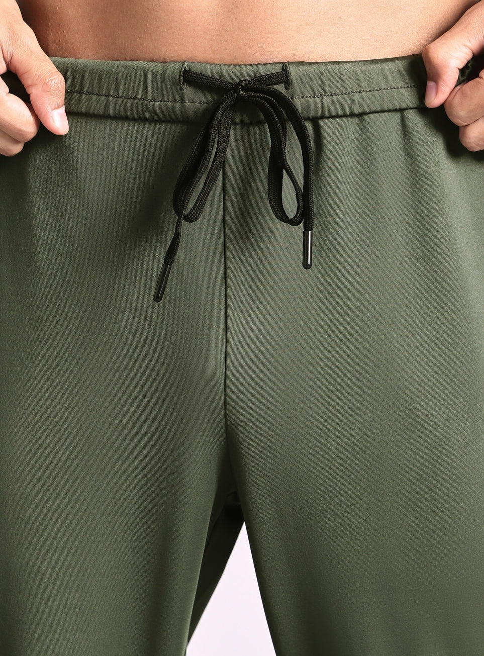Men's Olive Stay in Motion Running Joggers