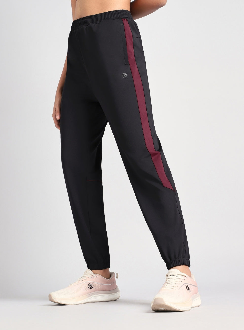Women's Black Stay in Stride Running Joggers
