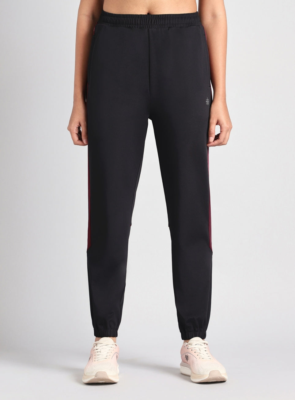 Women's Black Stay in Stride Running Joggers