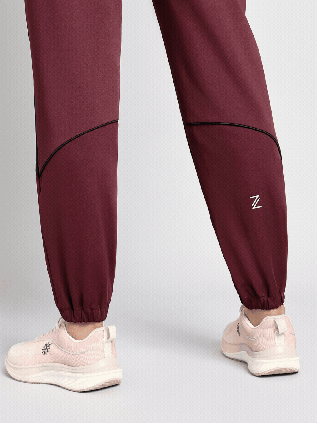 Women's Maroon Stay in Stride Running Joggers