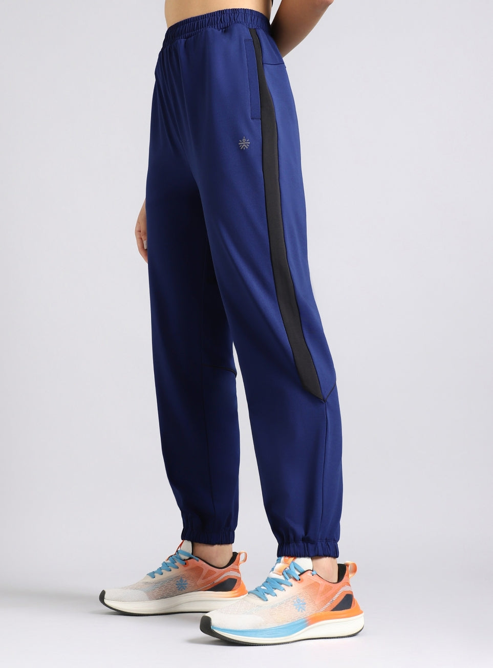 Women's Navy Stay in Stride Running Joggers