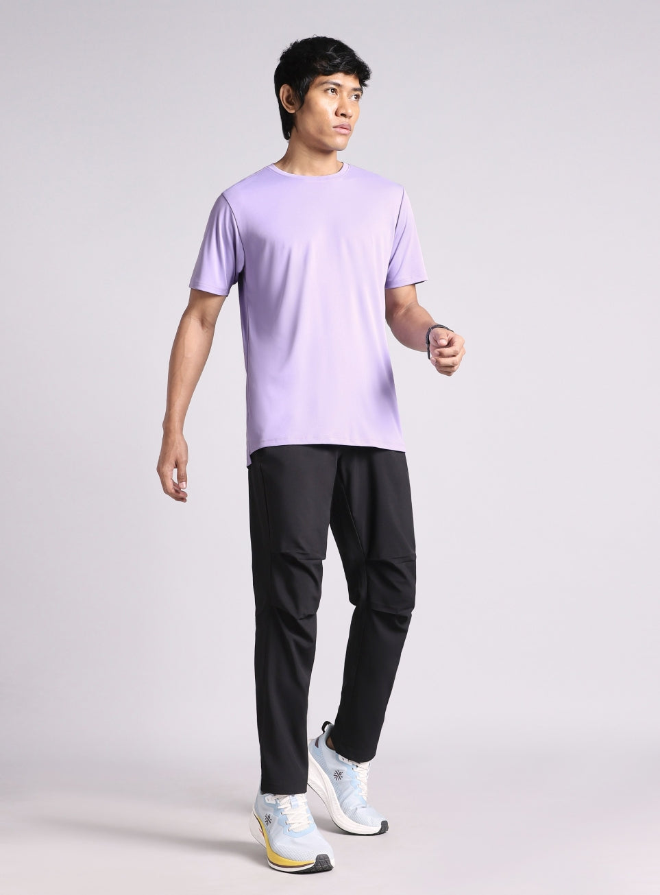 Men's Purple Running Essential T-shirt