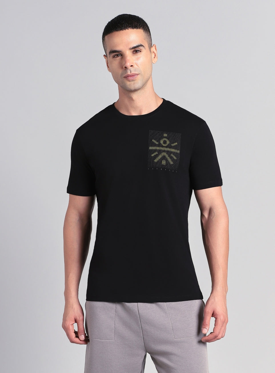 Men's Black Cult Logo Beats Graphic T-shirt