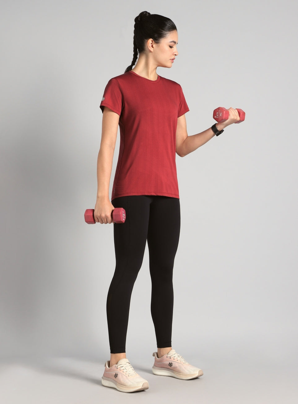 Women's Red Train All Format Performance Top