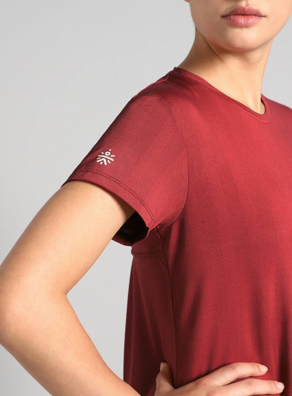 Women's Red Train All Format Performance Top