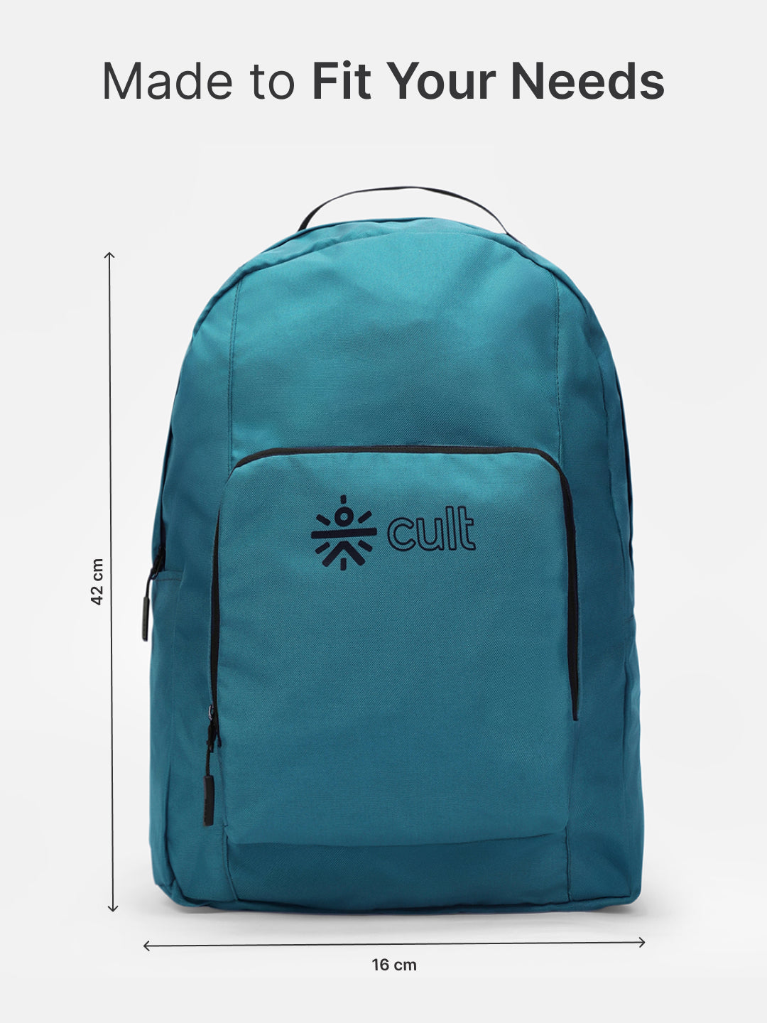 cult Foldable Backpack  25L Teal