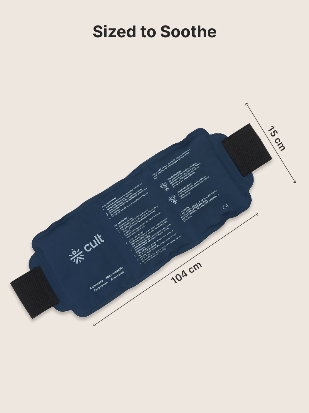 Hot & Cold Gel Pack with Velcro strap