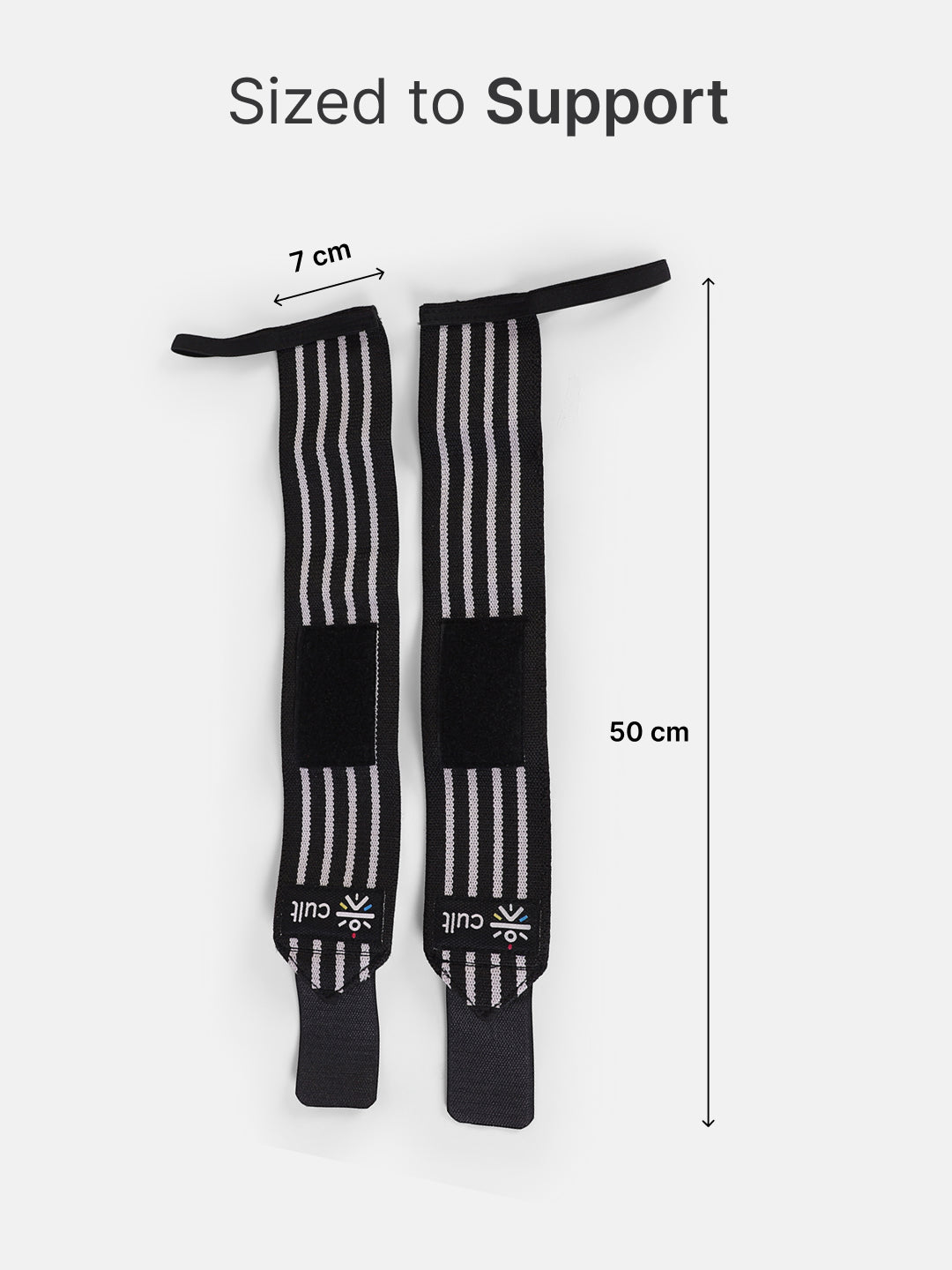 cult Neo Wrist Wrap 19" Black