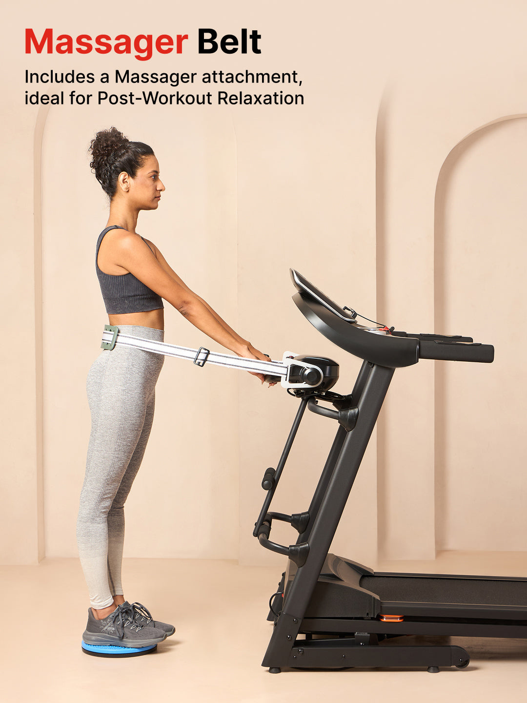 CultRunM4Auto 5 HP Peak Treadmill | 15-level Auto-Incline & Massager | Max Weight-120kg | Max Speed-14.8kmph (with 6 Months Extended Warranty)