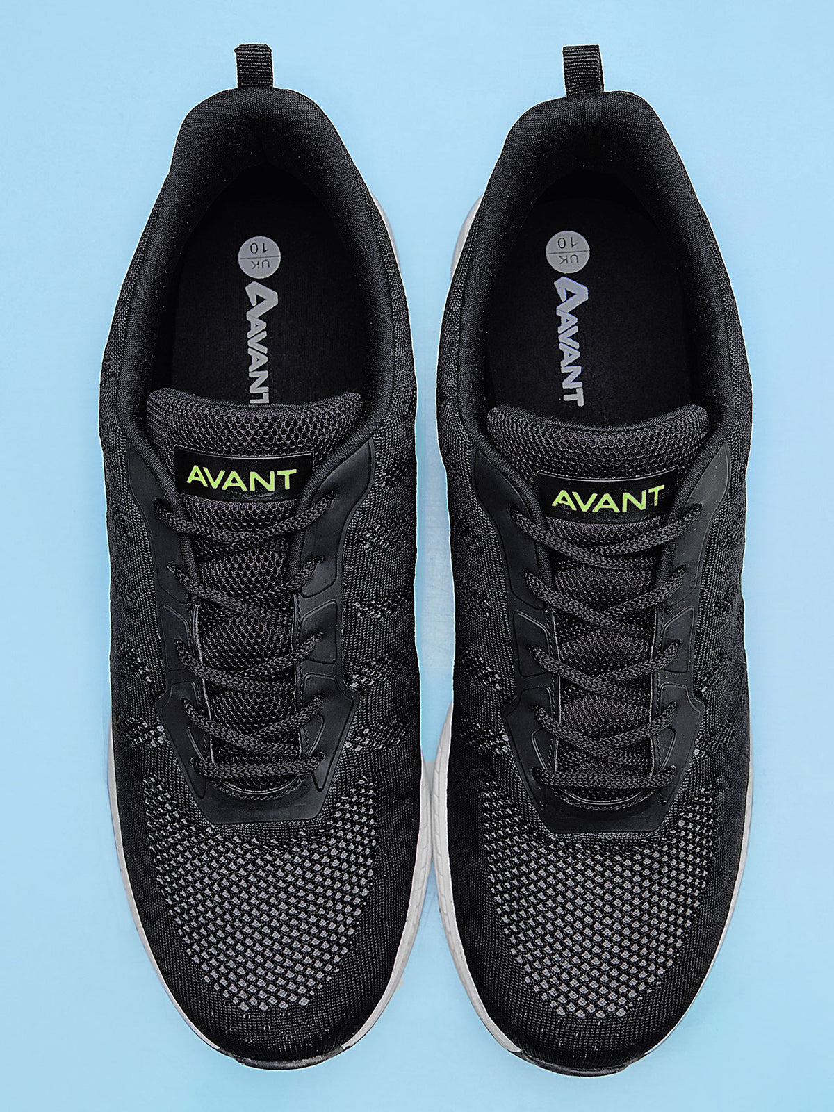 Avant Men's Hurricane Casual Shoes- Black/White