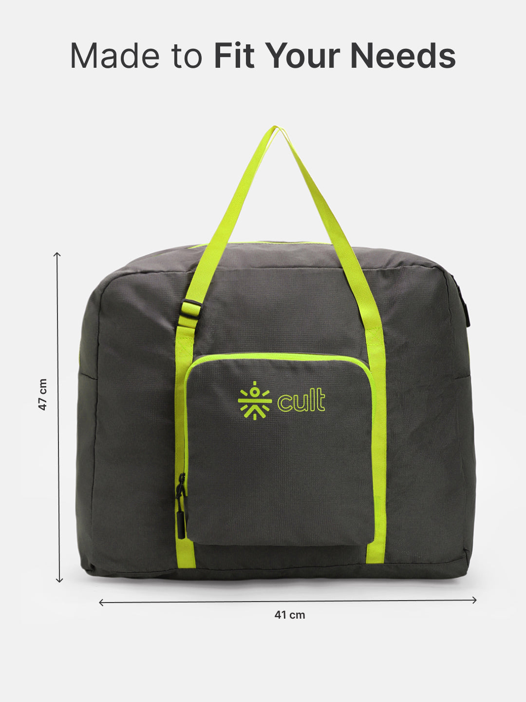 cult Foldable Duffle Bag  30L Olive